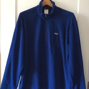 Patagonia Synchilla 3/4 zip fleece - Mens XL - Blue